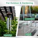 300mm 304 Stainless Steel Tube, 3mm 4mm 5mm 6mm 10mm 12mm OD 0.5mm/1mm Wall Thick Seamless Straight Metal Pipe Tubing for Construction/Machining/Crafting [Set of 6 Sizes]