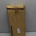 BAYKA Floating Shelves Bathroom for Wall Shelf Over Toilet Farmhouse Rustic Wood for Bedroom, Kitchen, or Living Room Decor Organization, Christmas Decor Shelves Rustic Brown, Set of 3 (15.7 Inches)