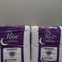Poise Overnight Incontinence & Postpartum Pads for Bladder Leaks, 8 Drop Extra Coverage, 72 Count (2 Packs of 36), 