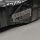 UBFEN Womens Mens Slippers Memory Foam Comfort Fuzzy Plush Lining Slip On House Shoes (5-6 Women/3-4 Men, White Black)