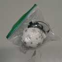 Engagement Christmas Ornament 2025 Christmas Ring Box for Xmas Tree Decoration Snowball Snowflake Engagement Ring Ornament with Bow for Wedding Winter Couple First Xmas Together Jewelry Gift