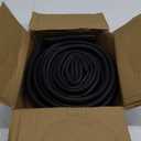 16.5FT 0.19" P-Bulb EPDM Rubber Garage Door Bottom Seal  Weather Stripping for Single-Channel Doors, Black