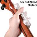Guitar Chord Presser Guitar Trainer Practice Learning Tools Cord Presser for Acoustic Chord Helper Learn with Clip on Tuner