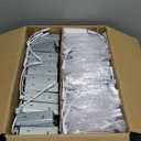 zouzai 12 Pack 6 Inch Black 5CCT Reset LED Recessed Ceiling Light with Junction Box, 2700K/3000K/3500K/4000K/5000K Selectable, 12W Eqv 110W,Dimmable, led can Lights- ETL and Energy Star Certified 