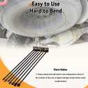 96090A 7Pcs Spare Tire Retrieval Tool Kit, Spare Tire Removal Tool