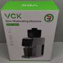 VCK Cold Press Juicer with Large 5.12" Feed Chute- Slow Masticating Technology for Nutrient Retention, Quiet 250W Motor, High Juice Yield, Leakproof Base- Perfect for Fruits, Vegetables & Leafy Greens (Sliver)