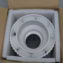 Puoyik 2 Piece Set of Flower Pots 8/6 inches, Ceramic Flower Pots with Drainage Holes, Indoor and Outdoor Plant Flower Planter (7.8/5.9 Blue)