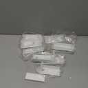 10Pcs 3.15" Back Mount Finger Pull,Cabinet Handles Closet Door Finger Pulls,Hole Dia.2.52"/64,White