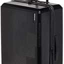 American Tourister Stratum XLT Expandable Hardside Luggage with Spinner Wheels, Jet Black, Checked-Large 28-Inch