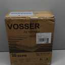 VOSSER Air Mattress Full with Built in Pump,18''Inflatable Mattress of Upgraded Vertical Beams,Self Inflatable/Deflation Blow Up Mattress in 3 Mins,Flocked Top Airbed with Carry Bag for Home, Camping