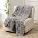 FY FIBER HOUSE Fleece Blanket King Size for Bed 300GSM Super Soft Plush Fuzzy Blankets and Throws for Sofa Couch Office, 90x108 Inches, Light Grey