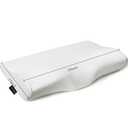 Contour Memory Foam Pillow Orthopedic Sleeping Pillows, Ergonomic Cervical Pillow for Neck Pain - for Side Sleepers, Back and Stomach Sleepers, Free Pillowcase Included (Firm & Queen) (Queen(24*15*4.8 inches), White)