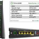 CenturyLink Technicolor C1100T Vdsl2 Modem 802.11n WiFi Router 