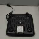 Elite Gourmet Countertop Electric Burner, 1000W Cast Iron Hot Plate, 7 Heat Settings, Portable Cooktop for RV, Dorm, Office & Small Kitchens, Road-Ready & Compact (Single)