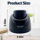 Replacement Lid for Owala Freesip, One Button Water Bottle Top Replacement Cap Compatible with Owala Cup 16oz 24oz 32oz 40oz, Leakproof Replacement Lids AccessoryBPA-Free (Black)