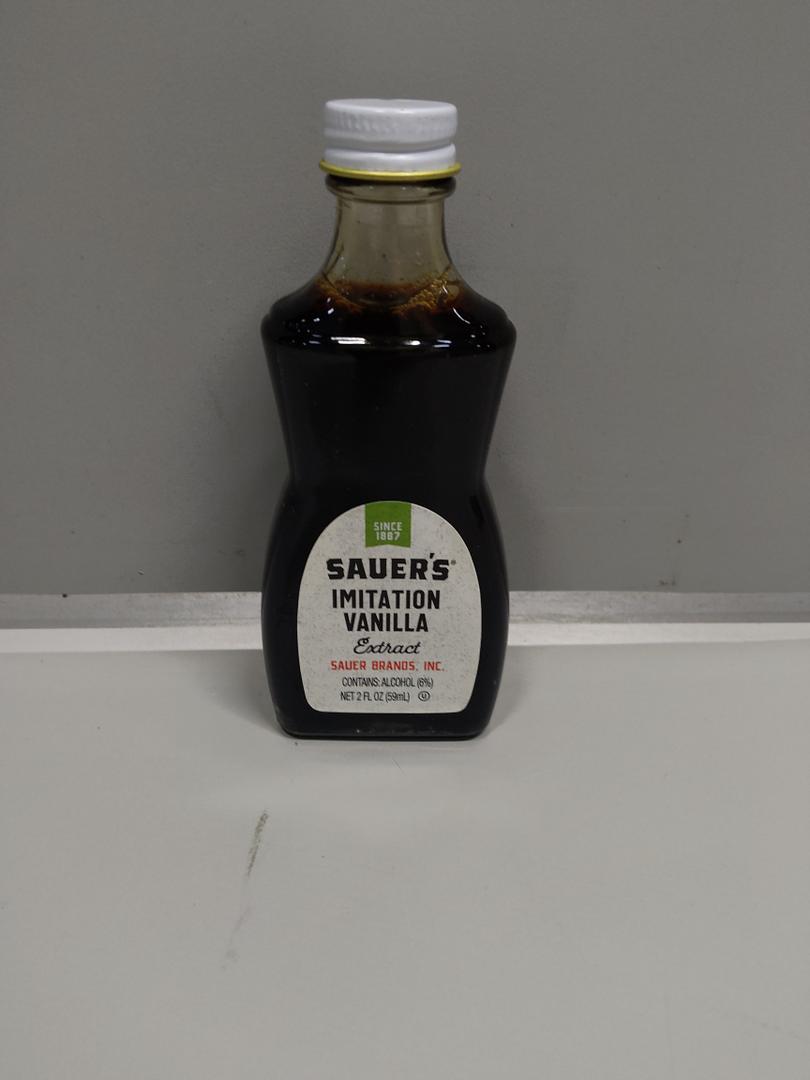 Sauer's Imitation Vanilla Extract 2oz (59 mL)