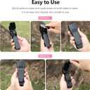 AMAZEAR Gimbal Screen Protective Cover for DJI Osmo Pocket 3 Accessories, Lens Cap Hard Case for Xtra Muse Gimbal Vlog Camera with Soft Lining, Compact Design, Quick Open/Close, Pink