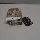 REECHO Curly Hair Extensions, 4PCS 16 inch Clip in Hair Extensions Lace Weft Short Curly Hair Extensions Clip Ins Invisible Natural Hairpieces for Women, Ash Blonde with Highlights