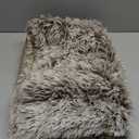 FurHaven Waterproof Throw Blanket for Dogs & Indoor Cats, Reversible Protective Pet Blanket, Extra Large, Long Faux Fur & Velvet, Driftwood, 60"L x 50"W