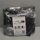 Flux Phenom Magnetic Screen Door - Bugs Out, Breeze in - 9min Install Auto-Sealing Heavy Duty Double Stitched Mesh, 52 Magnets, Hands Free Sliding & Patio Doors Net, Pet & Kid Friendly, 38 x 82 Inch (Black)