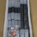 eletecpro Aluminum Gallery Wall Frame Set of 10, Including 2Pcs 8x10, 4Pcs 5x7, 4Pcs 4x6 Photo Frames for Wall or Tabletop Display, Multiple Sizes Picture Frames Collage Wall Decor, Black