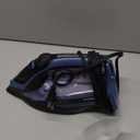 Steam Iron for Clothes 20s Fast Heating, 1700W Iron with 15.21oz Large Water Tank, 3-Way Auto shutoff, Burst Steam, Spray Mist, Anti-Drip, Self-Cleaning, Vertical Ironing for Home, Blue