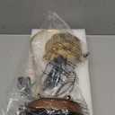 White Clear Candle Warmer Lamp with Timer Dimmer, Flower Candle lamp Warmer, 2 Bulbs, Wax Melter Warmer for Jar Scented Candles, Christmas Birthday Gifts Ideas for Women Mom