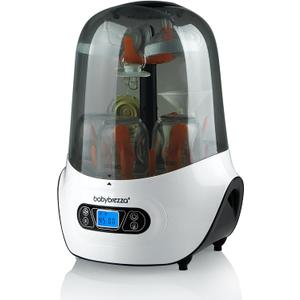 Baby Brezza Baby Bottle Sterilizer and Dryer Machine – Electric Steam Sterilization - Universal Fit - Pacifiers, Glass, Plastic, and Newborn Feeding Bottles