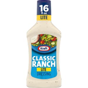 Kraft Classic Ranch Lite Salad Dressing (16 fl oz Bottle) (EXP 06/10/26)