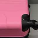 Travelers Club Chicago Hardside Expandable Spinner Luggage, Hot Pink, 5 Piece Set