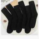 Mens Fuzzy Socks, Warm Winter Fluffy Cozy Slipper Fleece Socks for Men