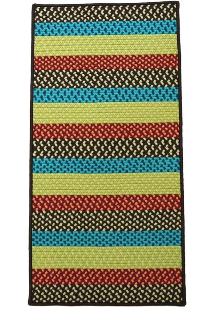 Bercy Multi Stripe Runner - Harborside Mix 30" x9'