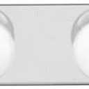 Kichler 6-Light Linear Bathroom Vanity Light Fixture, 36" Chrome Bath Bar for Bathroom over Mirror, Modern Transitional Wall Mount Lighting (36" W x 4.25" H x 2" D), 626CH