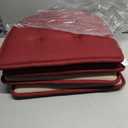Slip Resistant Burgundy Chair Cushions, Set of 4 - Comfort & Style for Dining Spaces
