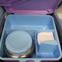 Fimibuke Kids Bento Lunch Box, Leakproof Toddler Bento Box with 8.5 OZ Insulated Food Jar, Lunch Bag, Kids Water Bottle, 3 or 4 Compartment Container for Back to School Toddler Girls Boys