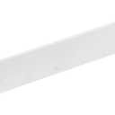 36 in. W x 4 in. H Engineered Stone Backsplash for Bathroom Vanity Sink Top in Carrara White