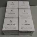 Candle Charisma 100 White Spell Candles - 4" Unscented Paraffin Chime Candles, Smokeless & Dripless, Colored Candles, 1.5 Hours Burn Time 0.4" Thick Taper Candles for Parties 6 Pack