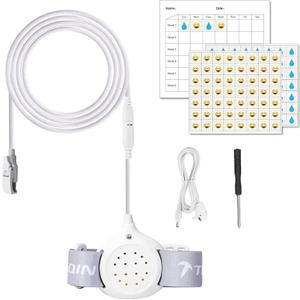 Bedwetting Alarm, Pee Alarm for Bedwetting, Potty Alarm Bedwetting for Kids with High Sensitivity, 2 Working Modes, Loud Sound & Strong Vibration