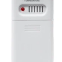La Crosse Technology Wireless Outdoor Temperature  Wall Mounted, Accurate, Weather Resistant, Wide Temperature (330ft Range), Battery Powered (White)