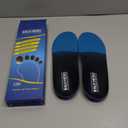 Plantar Fasciitis Relief - Arch Support Insoles for Men Women, Shoe Inserts for Flat Feet, Orthotic Shoe Insoles All-Day Energy and Comfort with Every Step (Mens 11-11 1/2 | Womens 13-13 1/2) (Blue)