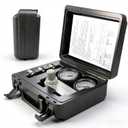 Cylinder Leak Down Tester Kit, Dual-Gauge 0-100PSI/700kPa CLD200M Cylinder Gas Leakage Detector 10-18mm Spark Plugs Gas Engine Diagnostic Tool, Black