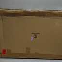 2 Pcs 22" x 36" Entry Door Frame Only Replacement Kit, 1 Lite for 1" Glass (Not Included), Exterior Front Door Glass Insert Kit White Window Grille Inserts Replacement