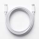 2-Pack BANDSMITH 10ft (118in) USB-C to USB-C Cable – Fast Charging & High-Speed Data Sync, Durable White Charging Cord