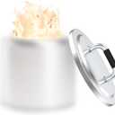 Fire Pit Lid for Solo Stove Bonfire 2.0, 304 Stainless Steel Fire Pits Round Lid with Heat Resistant Handle, Camping for Solo Stove Accessories Bonfire and Other 19.5" Outdoor Firepit