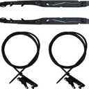 FL3Z16502C22 Sunroof Glass Repair Kit, Fits 2015-2020 F ord F150 F250 F350 F450 Super Duty Expedition L incoln Navigator, Includes FL3Z1651071A FL3Z1651071B Sunroof Track Assembly