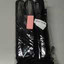 OSPNIEEK Velvet Bracelet Holder with 3 Tier Rack, Black Detachable Jewelry Display Stand T-Bar Necklace Storage Organizer for Bangles Watch Bracelets Scrunchies Organization Showcase