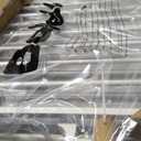 Babelio Baby Gate for Stairs & Doorways, 26-43" W 34" H Extra Tall| No Bottom Bar| Easy Installation| One-handed Operation| Auto-close| Hardware Mount (Drill Needed) Safety Dog/Pet Gate Indoor (White)