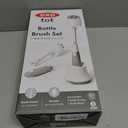 OXO Tot Bottle Brush with Nipple Cleaner and Stand Gray, 2-Pack