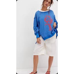 Blue Sweatshirt, L