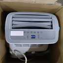 BLACK+DECKER Portable Air Conditioner, 8,000 BTU (3,950 BTU SACC) for Rooms up to 400 Sq. Ft., Portable AC with Follow Me Remote Control and Window Kit, BPACT08WT, White